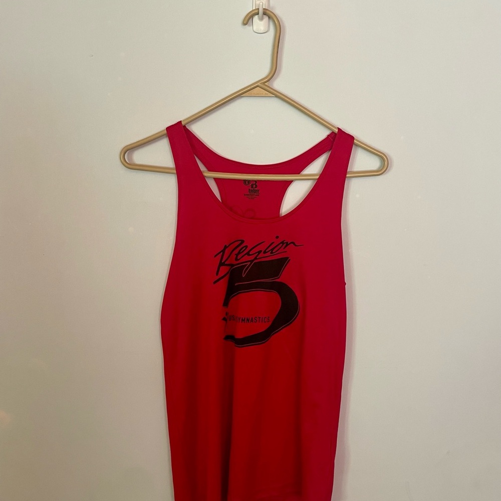 USA Gymnastics Region 5 Women's Red Tank Top